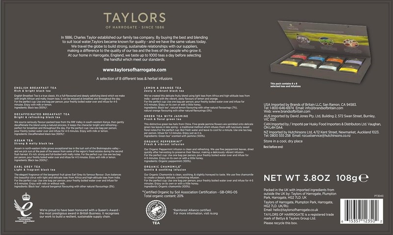 Sustainable Assorted Tea Collection - 48 Bags of Ethically Sourced Flavors gallery
