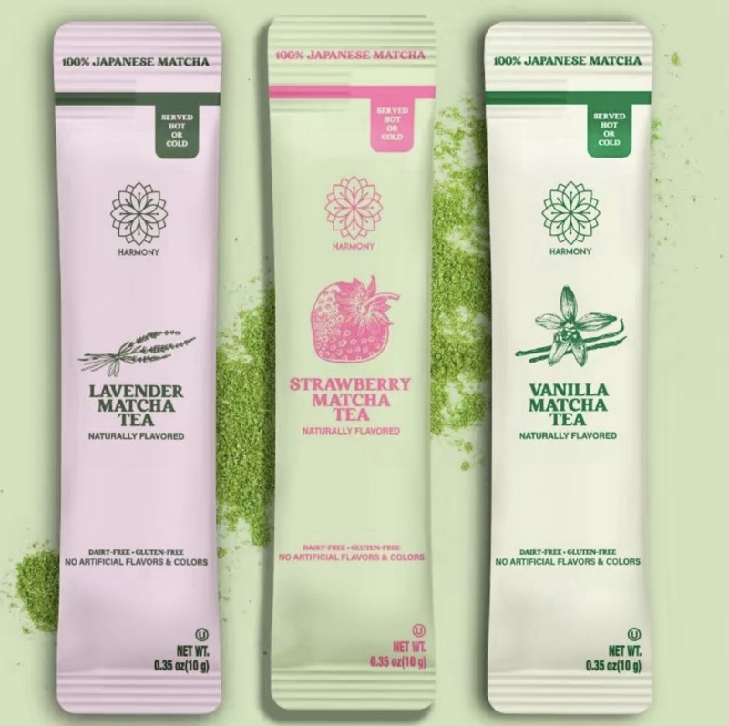Matcha Variety Pack Lavender Strawberry Vanilla 30 Sticks Organic Japanese gallery