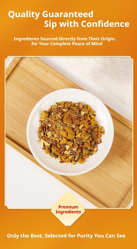 120 Premium Turmeric Ginger Cinnamon Tea Bags, 100% Natural &No Additive Support gallery
