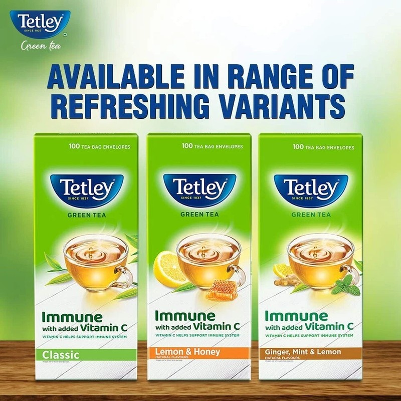 Tetley Green Tea, Regular, 100 Tea Bags Free Shipping World Wide gallery