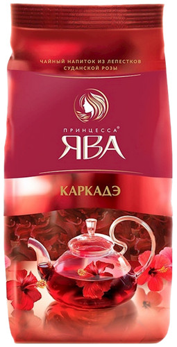 PRINCESSA JAVA Tea Karkade HIBISCUS 80g Loose Made in Russia RF