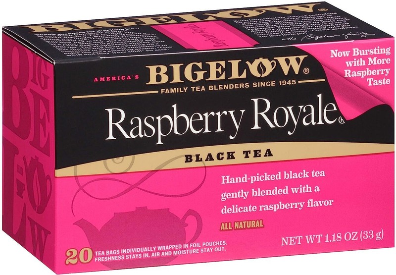 Bigelow Raspberry Royale Black Tea - 20 tea bags gallery