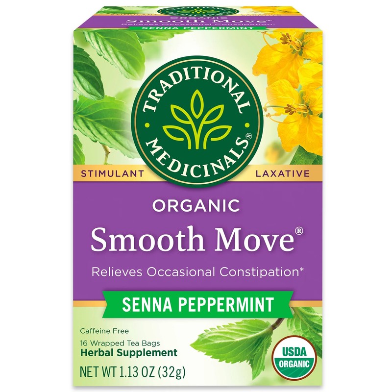 Organic Smooth Move Tea Bags Peppermint