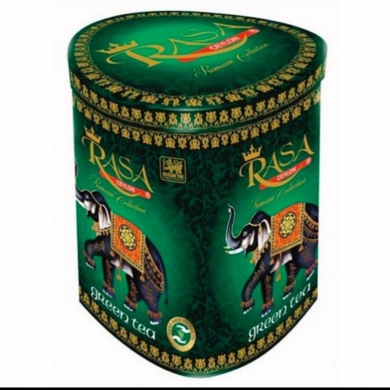 Green Tea in a medium leaf gift jar Rasa, 400g