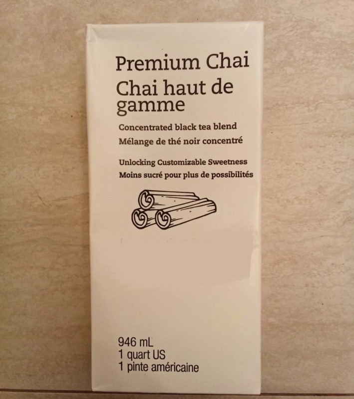 Premium Chai Concentrate Black Tea New Recipe BB July 2026