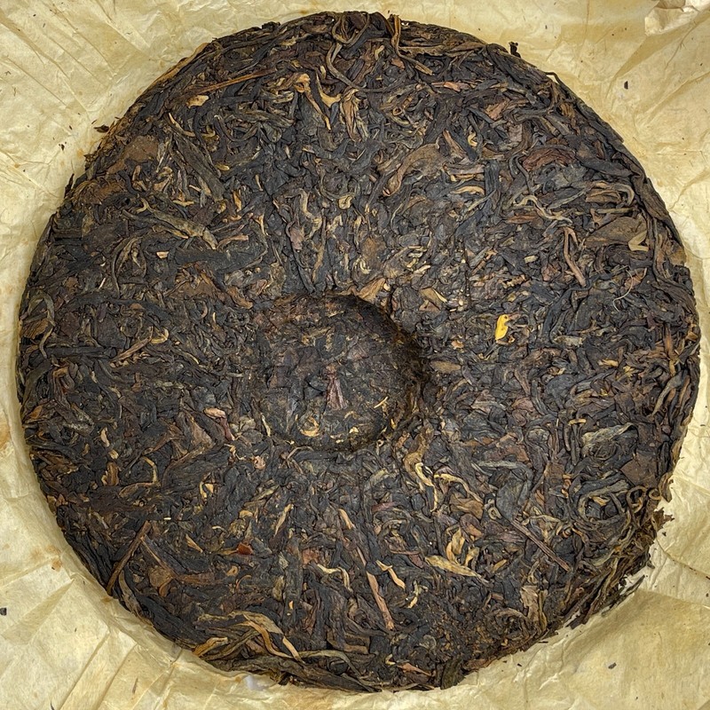 Hong Kong Warehouse Customized Tea,2005,黃大順Huang Dashun,357g,Raw gallery