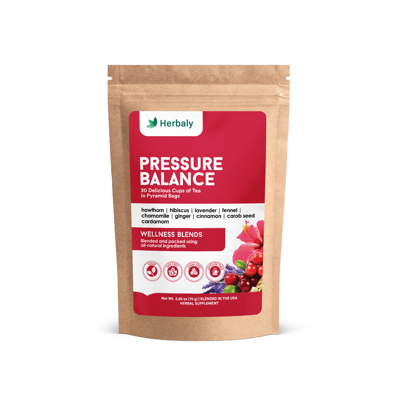 Herbaly Pressure Balance Functional Tea - 9 Super herbs