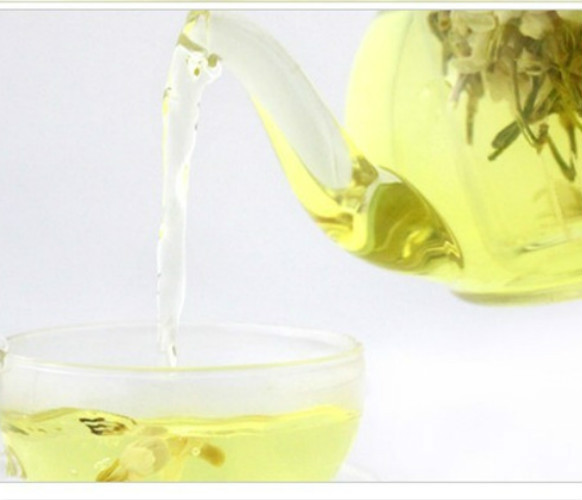 Jasmine Flower Tea Early Spring Organic Premium Blooming Herbal Tea 50g gallery