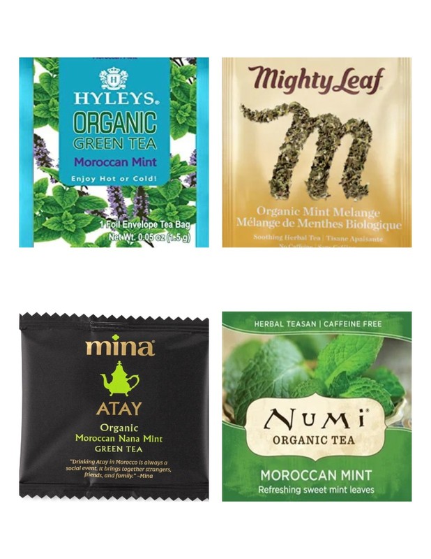 Mint Tea Bag Sampler Variety Pack - 24 Single-Serve Varieties - 19 Brands gallery