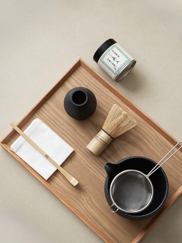 6Pcs Matcha Whisk Set for Tea Lovers - Ceramic Matcha Tea Set with Bamboo Whisk gallery