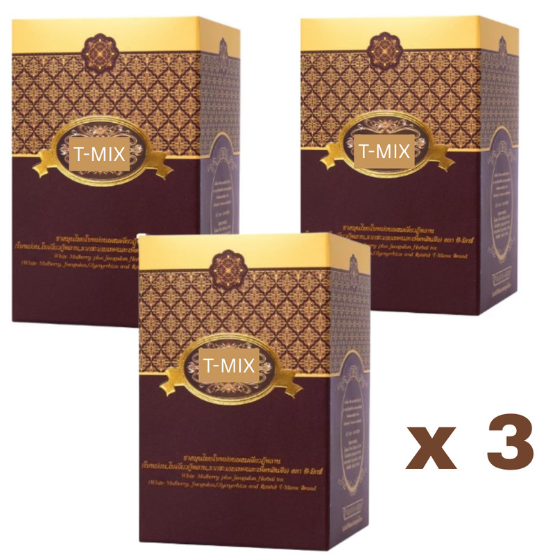 Thai Herbal Tea Best Healthy Premium T-mixes 10 Sachets x 3