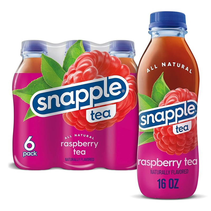 Snapple Raspberry Tea 16 oz Bottles (Pack Of 6)