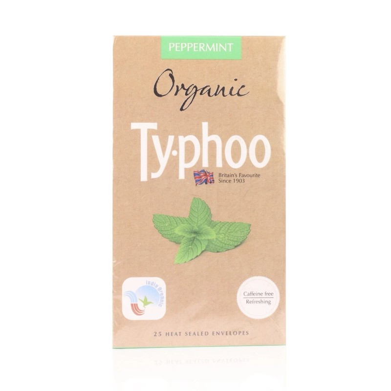 Typhoo Beverage – Peppermint, 25 Tea Bags Free Shipping World Wide