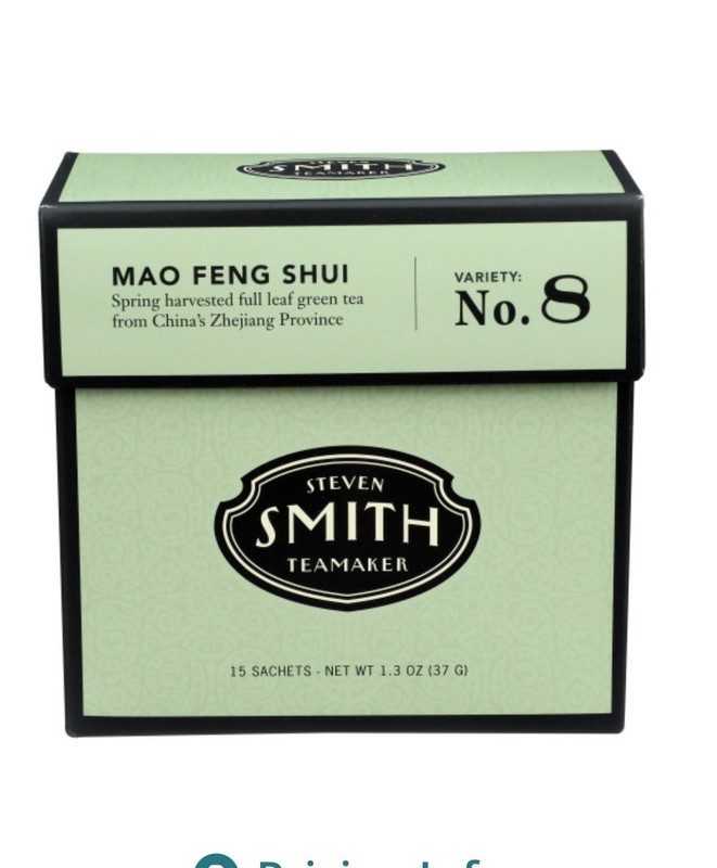 2 Boxes Steven Smith Teamaker Green Tea 30 Sachets No. 8