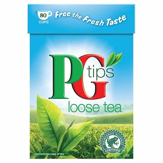 PG tips Loose Tea 80 Cups – 250g
