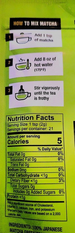 Superior Grade Matcha. High Caffeine. Tiesta Tea. Japanese Green Powder. gallery