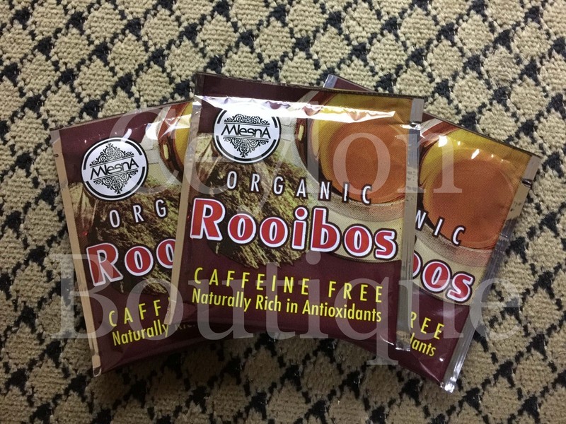 Mlesna Pure Rooibos Tea – Caffeine Free Herbal Tea in Luxury Tea Bags