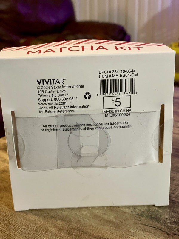 VIVITAR Target Matcha Tea Kit With White Ceramic Bowl and Plastic Tools NEW gallery