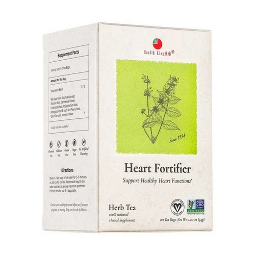 Heart Fortifier Tea 20 Bags by Health King