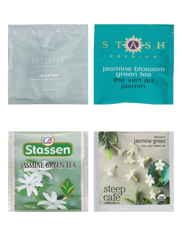 Jasmine Tea Bag Sampler Variety Pack - 24 Single-Serve Varieties - 24 Brands gallery