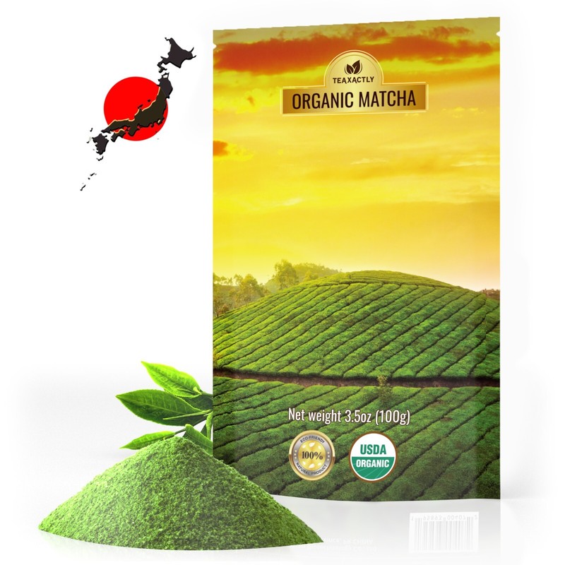 Matcha Green Tea Powder – Highest Ceremonial Grade – Japan Origin – 3.5oz(100g)