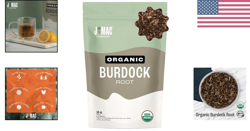 16oz Fresh Dried Burdock Root Tea - Certified Organic from Eastern gallery