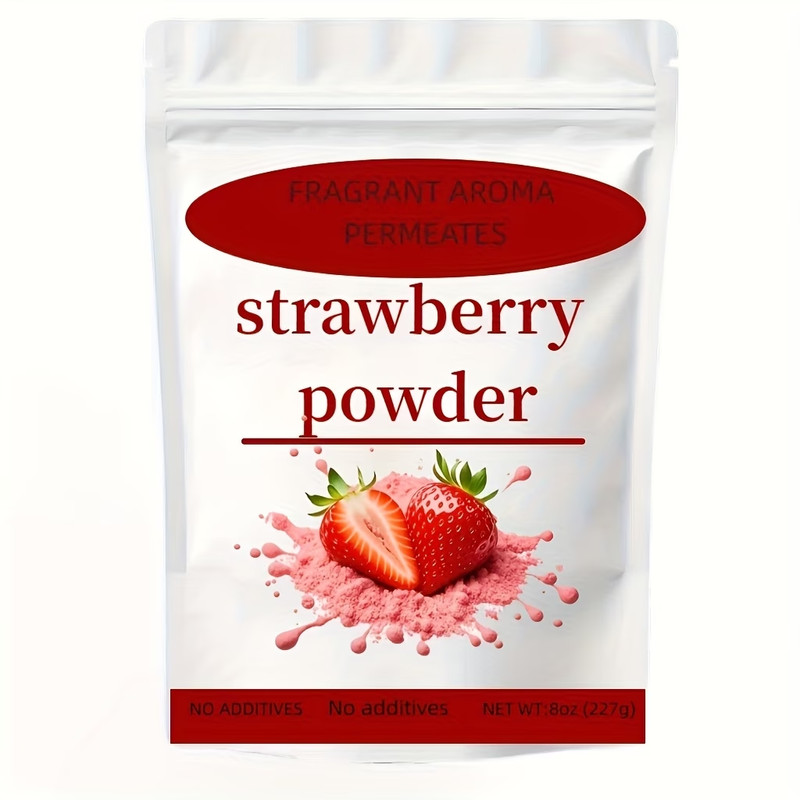 Natural Strawberry Powder Without Additives Rich And Mellow Aroma