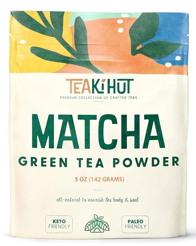 Matcha Green Tea Powder 5oz Unsweetened Pure for Baking Smoothies Latte Drinks