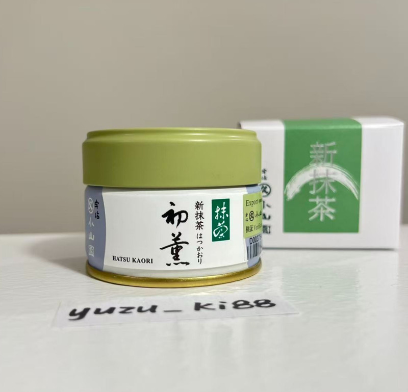 [US Seller]Marukyu Koyamaen Limited Hatsu Kaori 20g tin with box Japanese Matcha