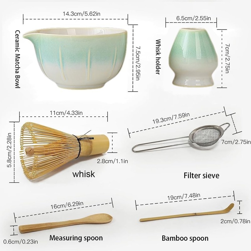Premium Matcha Tea Set for Beginners & Enthusiasts – Complete Ceremonial Kit ... gallery