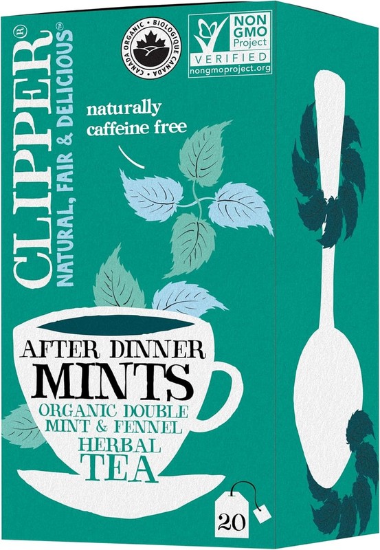 Clipper Tea Organic After Dinner Mints Mint & Fennel Herbal Tea - Pack of 4 gallery