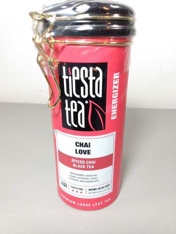 Tiesta Tea – Chai Love, Loose Leaf, Spiced Chai Black Tea, Premium NEW