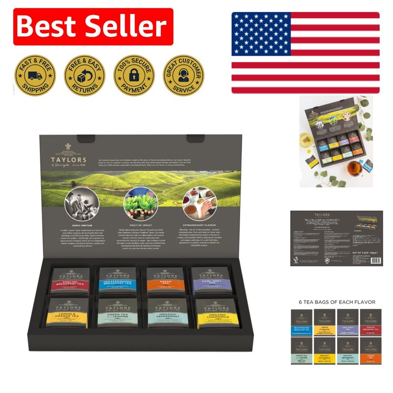 Explore 48 Assorted Teas Box – Perfect for Home or Office Enjoyment