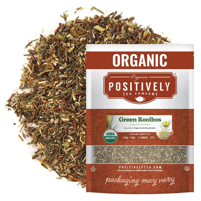 , South African Green Rooibos Tea, Loose Leaf, 16 Ounce