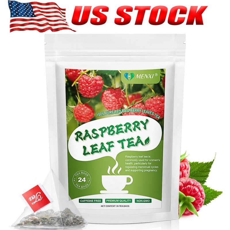 Raspberry Leaf Tea Bag Natural Herbal Caffeine Free Cardiovascular Protection