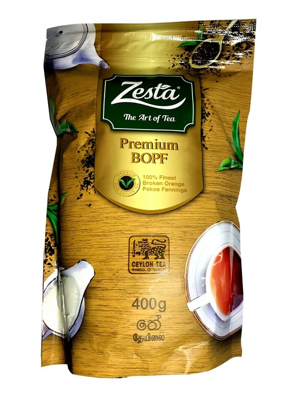 Zesta Premium Pure Ceylon Tea BOPF 400g (14.10oz)