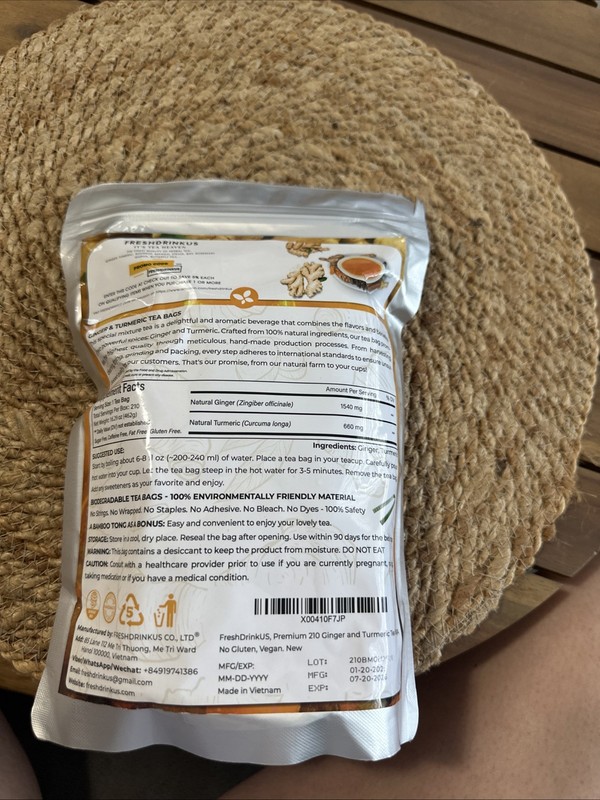 Premium Ginger Tumeric Tea Bag gallery