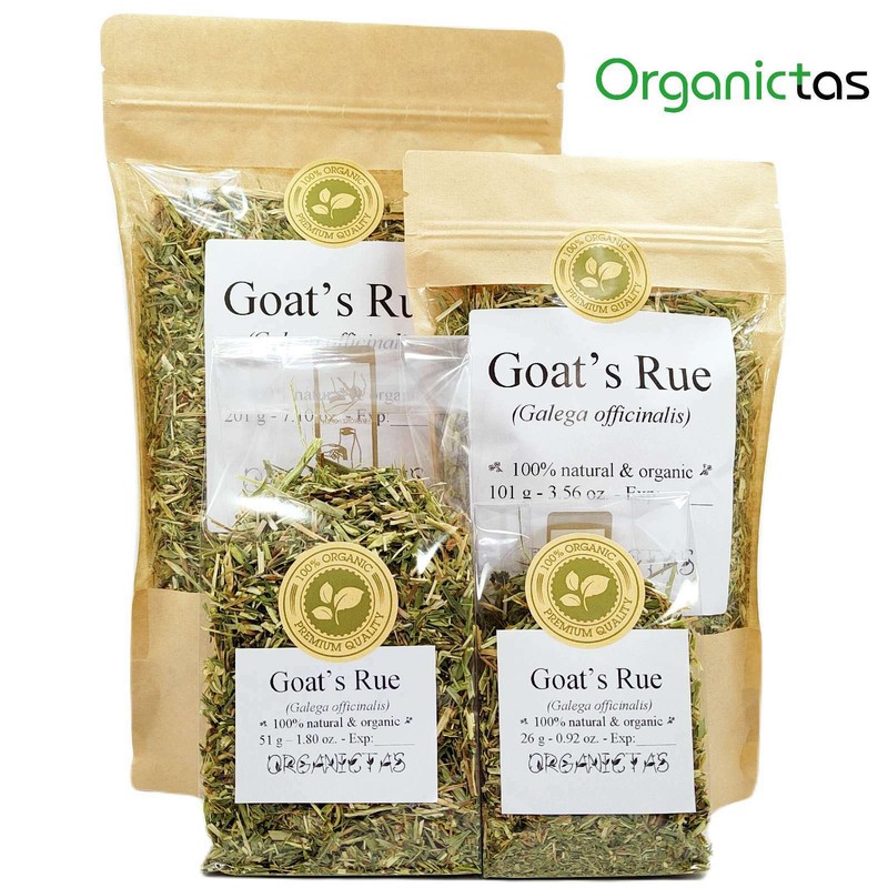 Organic GOATS RUE Tea Dried Cut Loose Galega Officinalis Premium Quality Herb