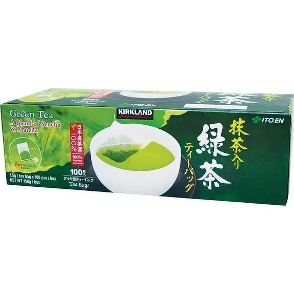 Kirkland Ito En Matcha Blend, Japanese Green Tea 100 ct Each (Pack of 2) gallery