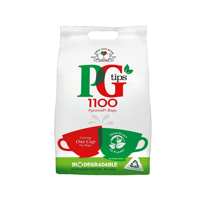 PG Tips One Cup Pyramid Tea Bags Total 1100 Tea Bags