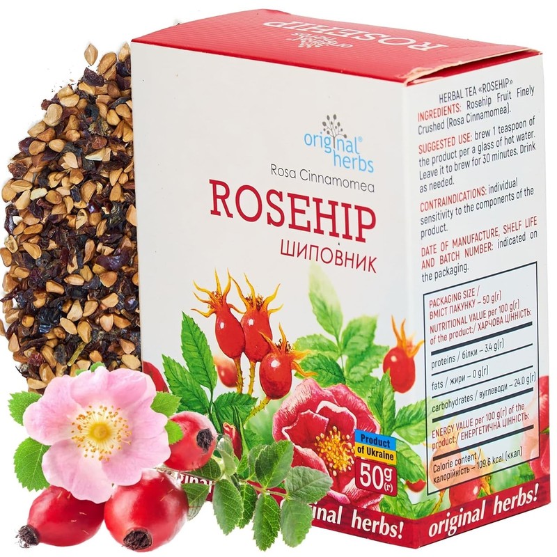 Rosehip (Шиповник) Herbal Tea- 50g(1.76oz) |Fruit Tea | Original Herbs