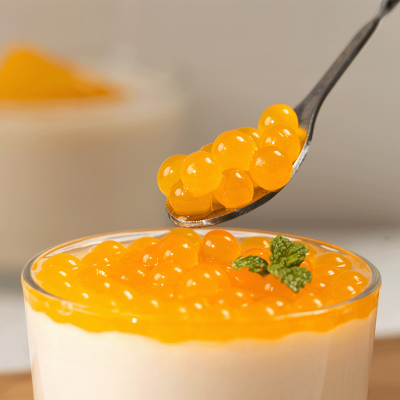 [12 Jars] Tea Zone Mango POPPING PEARLS™ (B2051, 2lbs) gallery