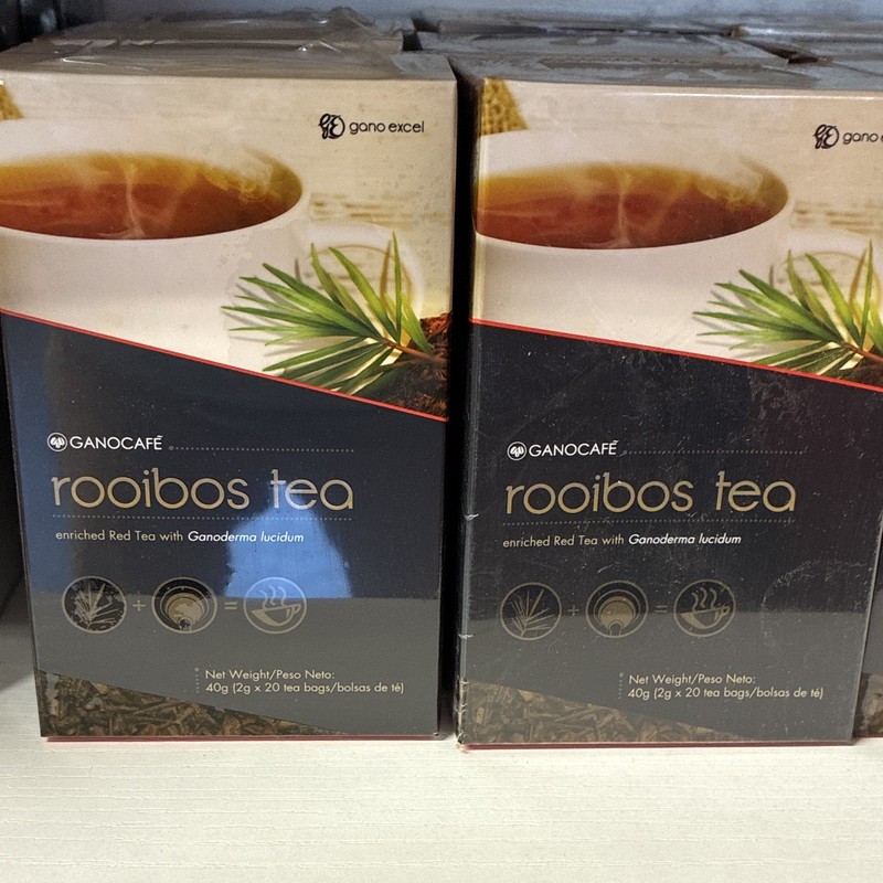 Gano Excel GanoCafe Rooibos Tea Bags, 20 Count, 40 g, 0 Calories