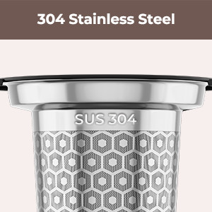 Extra Fine Mesh Tea Strainers & Filters for Loose Tea Single Cup, 304 Stainless gallery