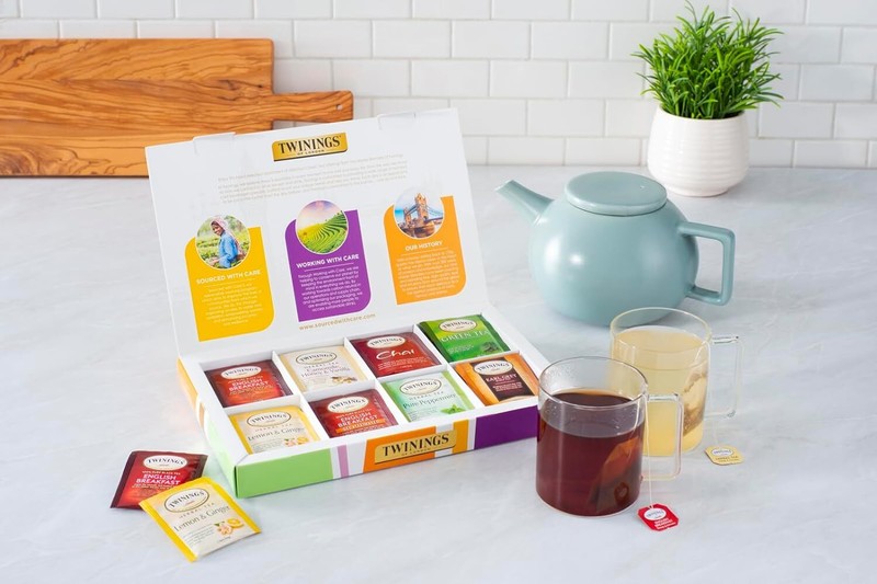 Tea Classics Collection, Variety Gift Box Sampler, 48 Tea Bags (Pack Of gallery