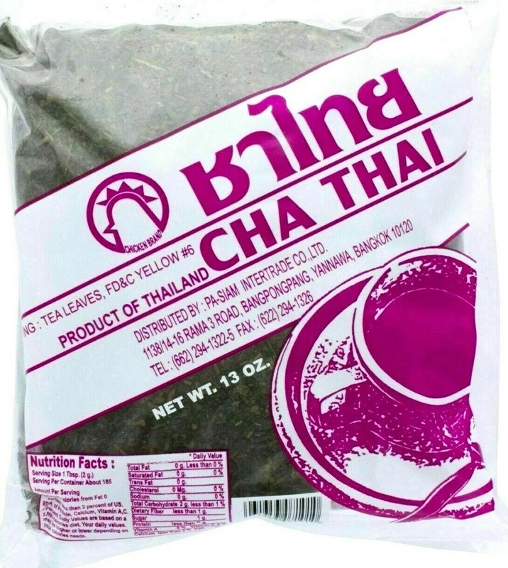 Cha Thai Tea Leaves For Thai Iced Tea 13 oz