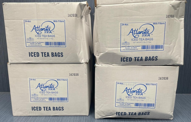 384 x 1 oz Altanta Tea Choice Orange Pekoe & Pekoe Cut Black Ice Tea Bags