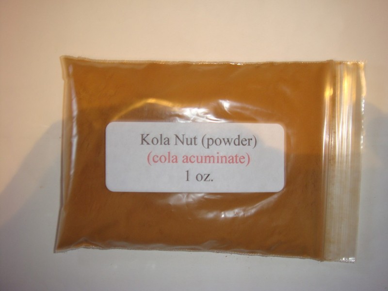 1 oz. Kola Nut Powder (cola acuminate)