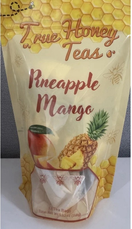 Pineapple Mango Green Tea With Honey And Sugar Cane Crystal – 12 Tea Bags