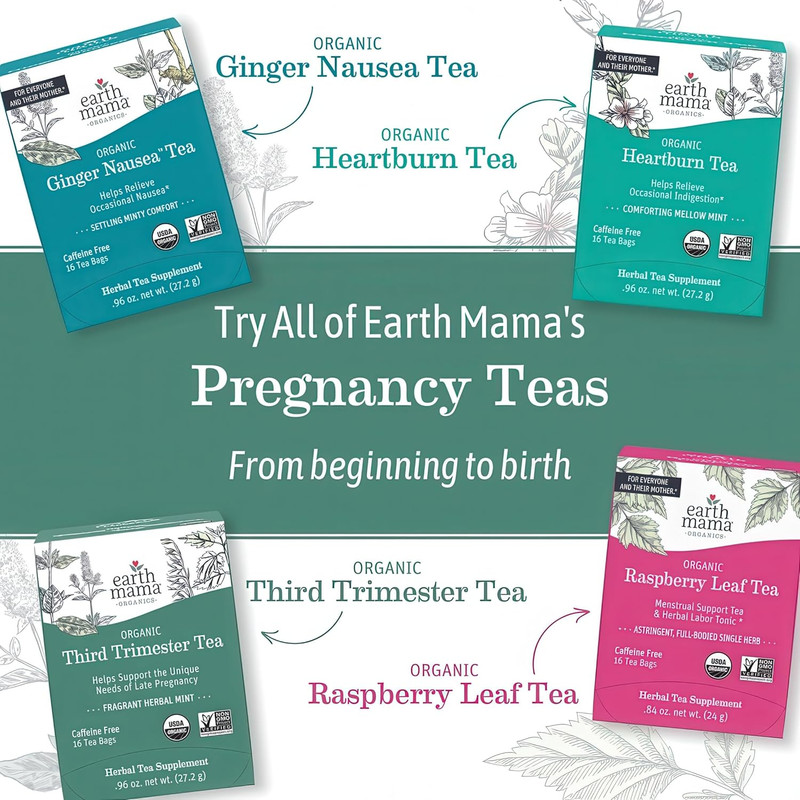 Organic Red Raspberry Leaf Tea | Labor Prep & Menstrual Support Herbal Tea, Preg gallery